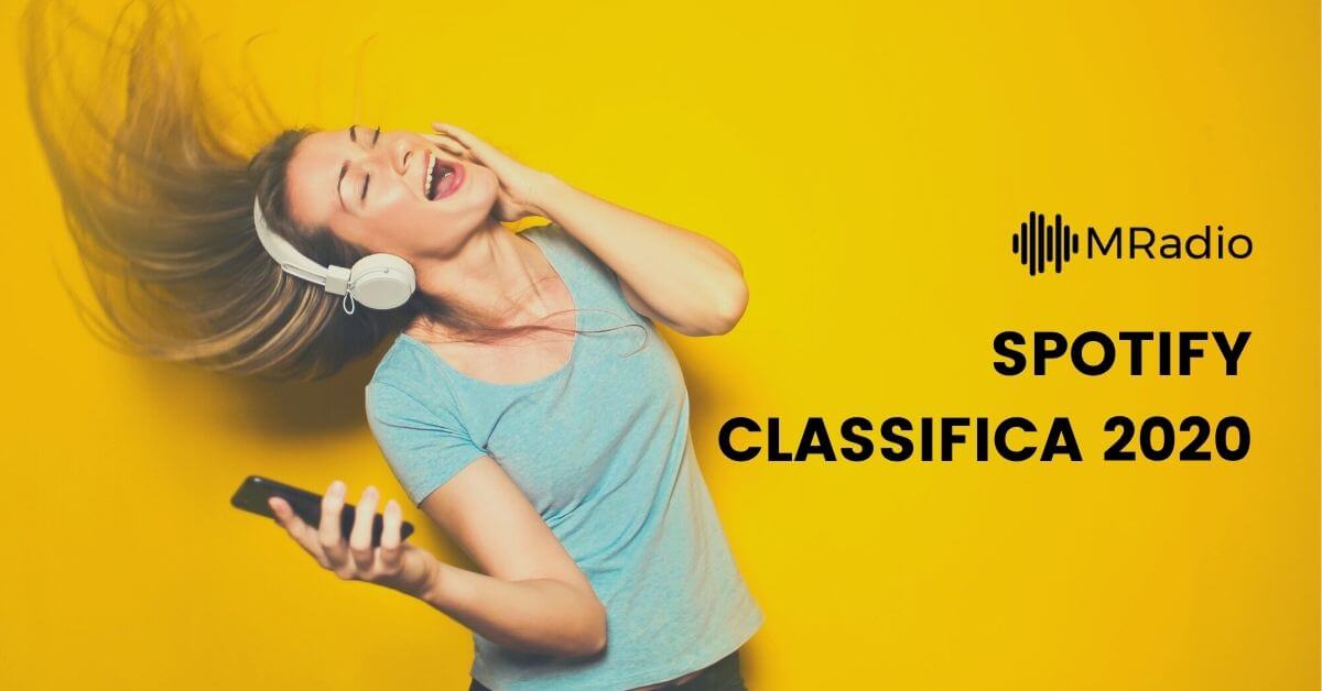 Spotify > Classifica Wrapped 2020 > La musica più ascoltata