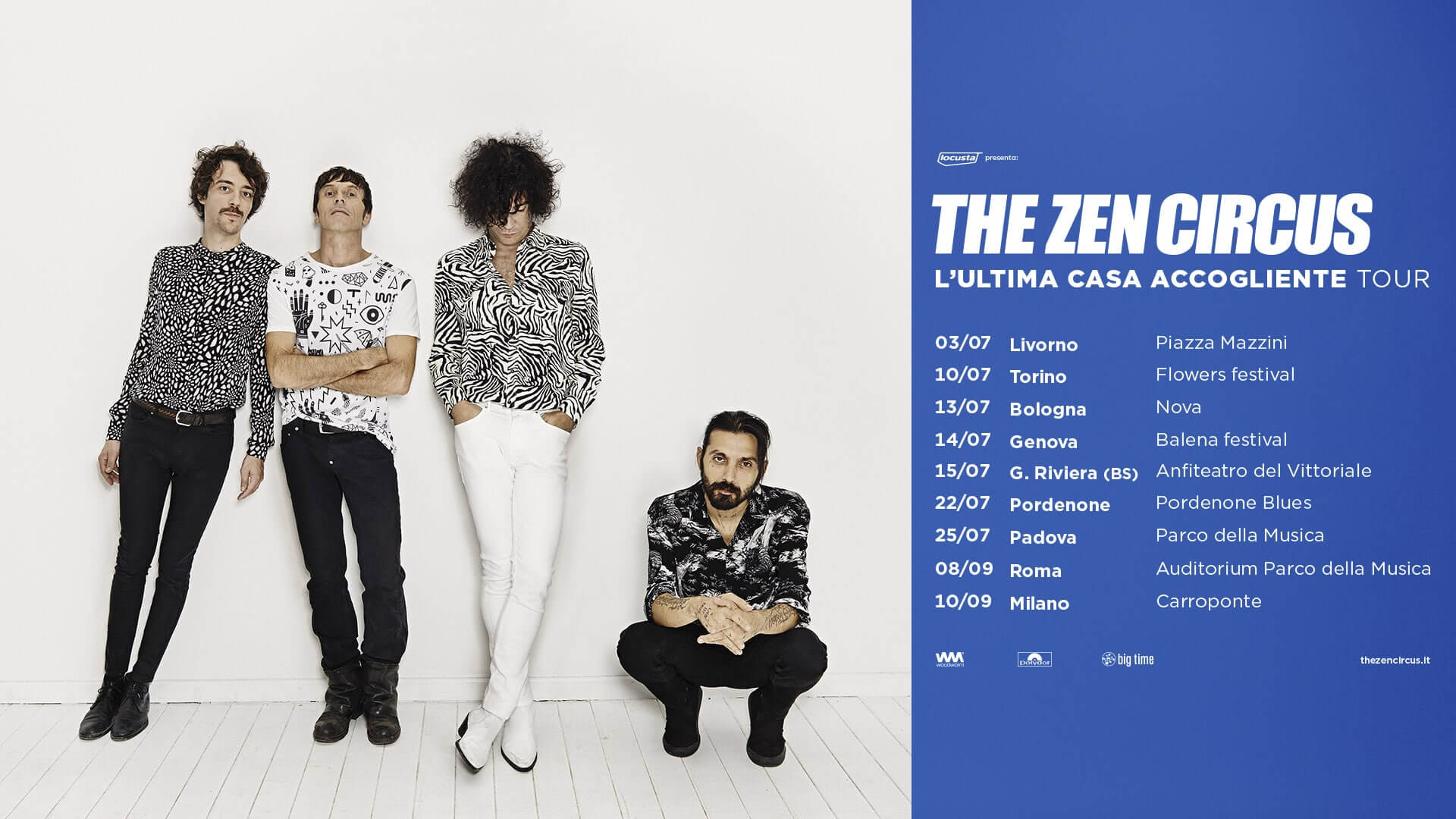 Concerti estate 2021: date live di The Zen Circus